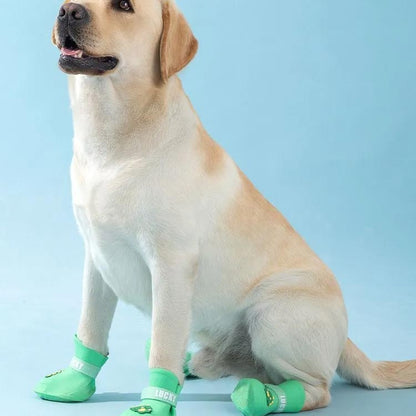キャンペーン履かせやすい 犬 ブーツ 靴 脱げない 散歩用 犬用靴 犬靴 レインシューズ 防水 肉球保護 滑り止め 犬の靴 レインブーツ ドッグシューズ 怪我 足舐め プロテクション 犬 スポーツ 介