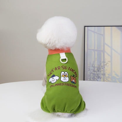 猫 犬 洋服 犬服 ペット服 大中小型犬 ペット用品 犬/猫用 犬の服 ペットウエア 小型犬 中型犬 通気 可愛い ドッグウェア トレーナー 犬 服 ワンピース サロペット ビションフリーゼ 犬猫服