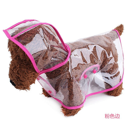 人気ペット用品 犬 マッキントッシュ 小型犬 中型犬 新品 透明 ペット マッキントッシュ