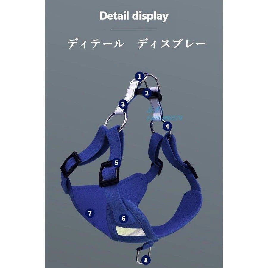 ハーネスリードリードハーネス２点セット反射胴輪ベストセットアップキャットウェアドッグウェア犬服シンプル小型犬猫服ペット服