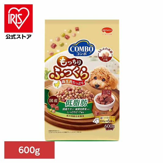 コンボドッグもっちりふっくら低脂肪600g 1011308 日本ペットフード株式会社