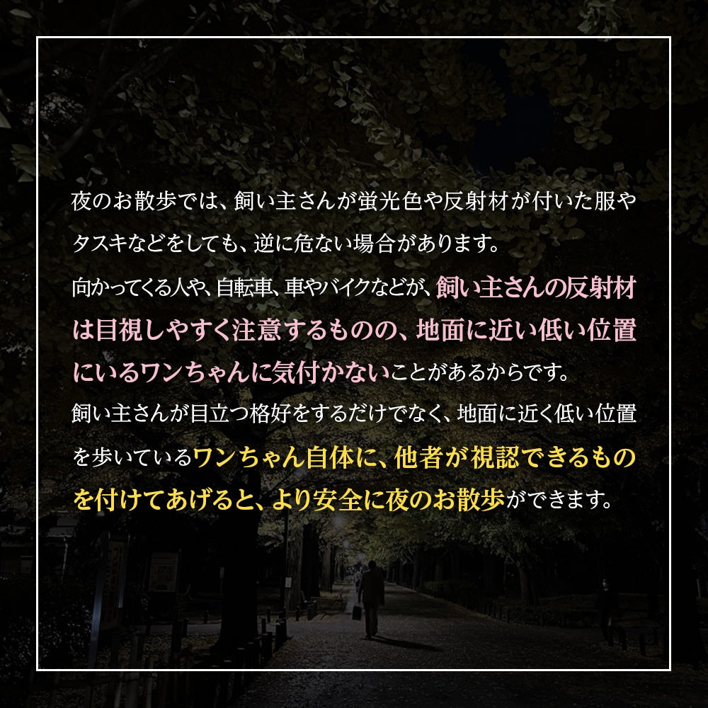 <a href="https://www.qoo10.jp/gmkt.inc/Search/brand.aspx?brandno=115529" target="_blank" class="title_brand" id="btn_brand" title="ZELDNER">ZELDNER</a>光る首輪 【2個セット】 USB充電式 サイズ調整可 LEDライト 光る 首輪 ペット 犬 猫 カラー 点灯 点滅 小型犬 中型犬 大型犬 夜 散歩 安全 事故防止 安全グッズ ペット用品 ドッグ