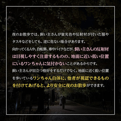 <a href="https://www.qoo10.jp/gmkt.inc/Search/brand.aspx?brandno=115529" target="_blank" class="title_brand" id="btn_brand" title="ZELDNER">ZELDNER</a>光る首輪 【2個セット】 USB充電式 サイズ調整可 LEDライト 光る 首輪 ペット 犬 猫 カラー 点灯 点滅 小型犬 中型犬 大型犬 夜 散歩 安全 事故防止 安全グッズ ペット用品 ドッグ