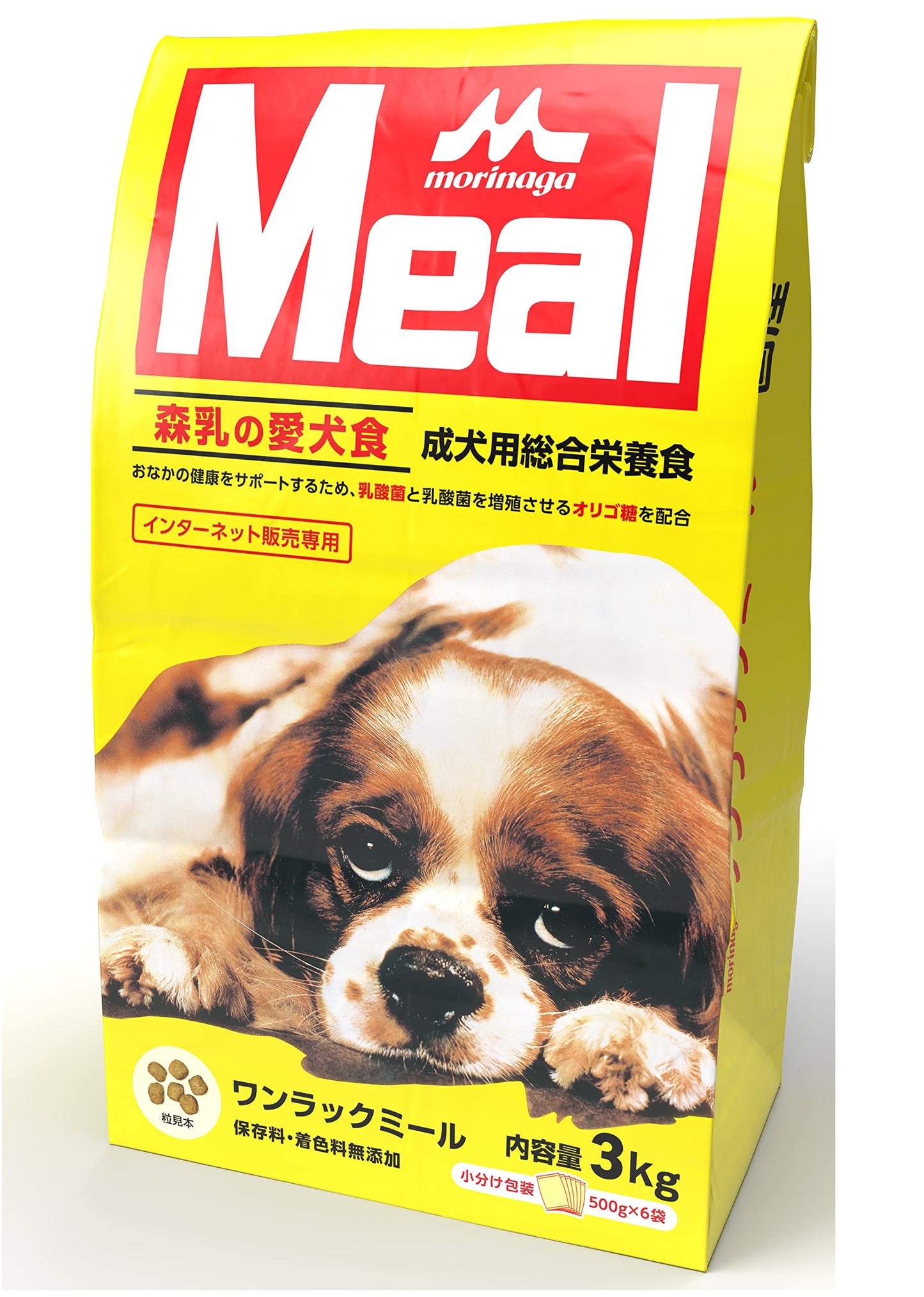 ワンラック Meal 3kg(500g×6袋) [ ドッグフード 国産 保存料・着色料無添加 ]