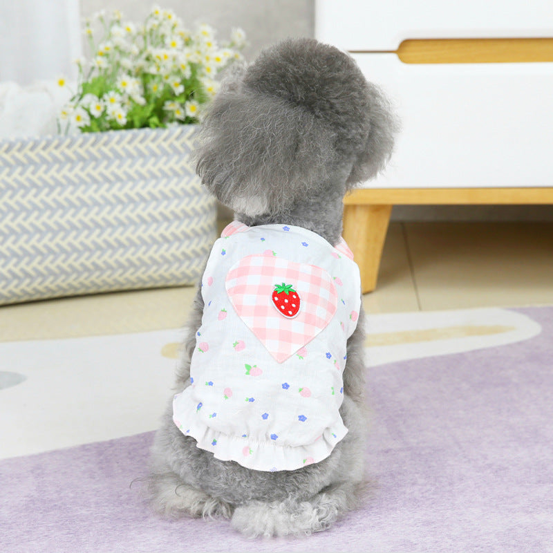 猫 犬 洋服 犬服 ペット服 大中小型犬 ペット用品 犬/猫用 犬の服 ペットウエア 小型犬 中型犬 通気 可愛い ドッグウェア トレーナー 犬 服 ワンピース サロペット ビションフリーゼ 犬猫服