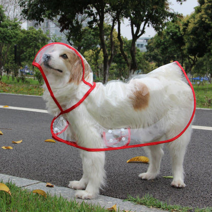 人気ペット用品 犬 マッキントッシュ 小型犬 中型犬 新品 透明 ペット マッキントッシュ