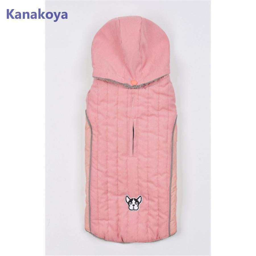 犬 服 ペットウェア 秋 冬 中綿入り フード付 裏ボア 裏起毛 保温 防寒対策 あったか ドッグウェア 小型犬 中型犬 愛犬 猫 旅行 お出掛け