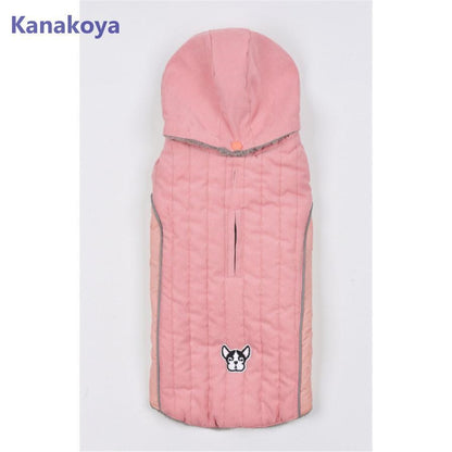 犬 服 ペットウェア 秋 冬 中綿入り フード付 裏ボア 裏起毛 保温 防寒対策 あったか ドッグウェア 小型犬 中型犬 愛犬 猫 旅行 お出掛け