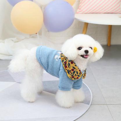 猫 犬 洋服 犬服 ペット服 大中小型犬 ペット用品 犬/猫用 犬の服 ペットウエア 小型犬 中型犬 通気 可愛い ドッグウェア トレーナー 犬 服 ワンピース サロペット ビションフリーゼ 犬猫服