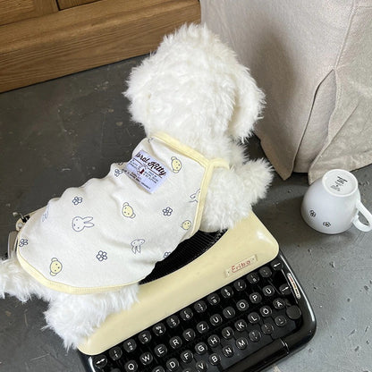 [犬 服]犬 洋服 ins人気商品 子犬犬ペット服夏かわいい通気ベスト小型犬抜け毛防止スリング