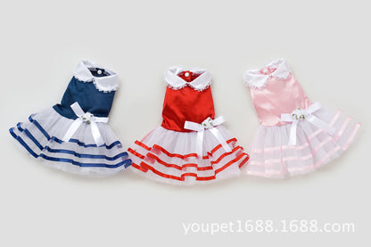 猫 犬 洋服 犬服 ペット服 大中小型犬 ペット用品 犬/猫用 犬の服 ペットウエア 小型犬 中型犬 通気 可愛い ドッグウェア トレーナー 犬 服 ワンピース サロペット ビションフリーゼ 犬猫服