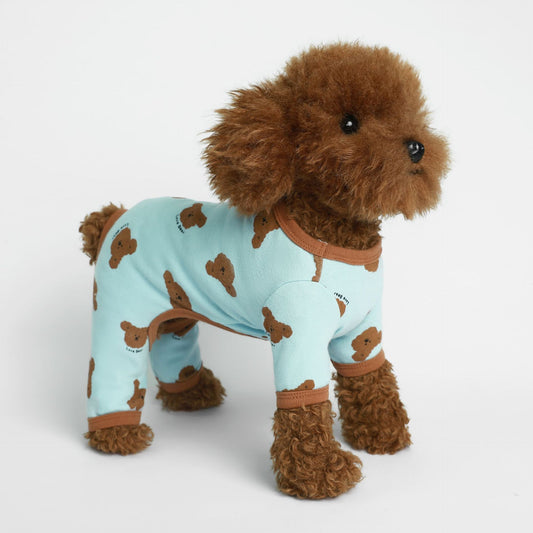 【新作犬猫服 登場】 犬服 ペット服 犬 洋服 ペット用品 子犬の服 猫 小型犬 服 快適 ストレッチ プリント 四つ足 部屋着