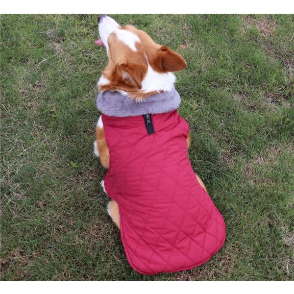 犬の服 秋冬 ドッグウェア 犬服 ベスト リバーシブル 両面着 ペットウェア ベスト 犬 服 暖かい 防寒 可愛い 小型犬 中型犬 柴犬 犬用ウェア