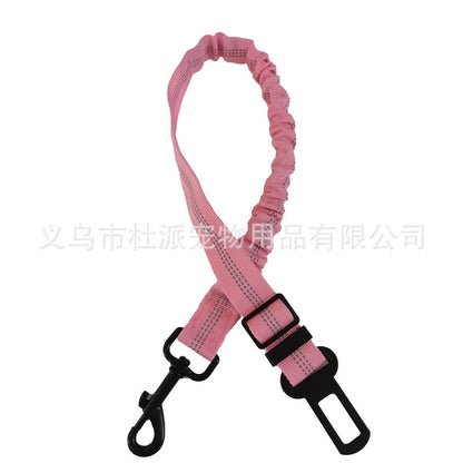 【IRC】ペット用品カーシートベルト犬の鎖格納式緩衝弾性反射安全ロープの鎖犬の鎖