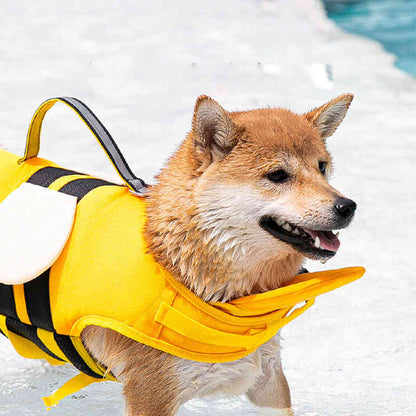 犬用 ライフジャケット ライフベスト 小型犬 中型犬 大型犬 犬用浮き輪 マジックテープ 浮き輪