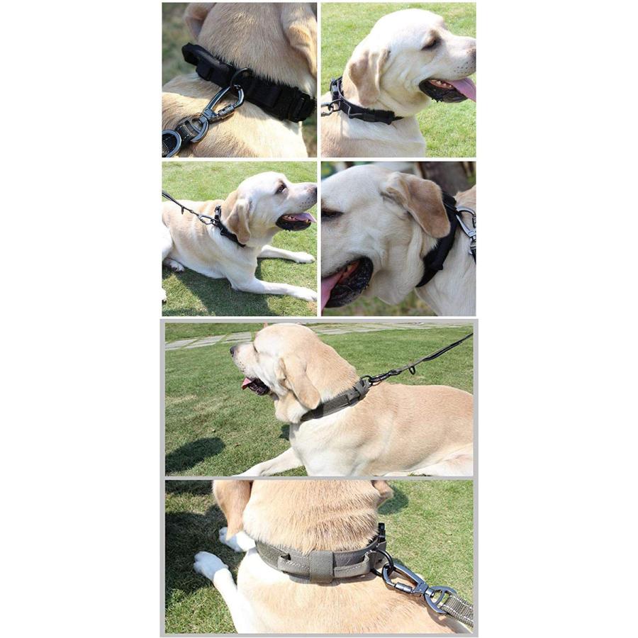 大型犬 軍用 犬首輪 小型犬 ペット 中型犬 首輪 犬 紐 丈夫 犬用 イヌ いぬ ミリタリー 犬の首輪 犬用首輪 軍物 迷彩 リード アクセサリー