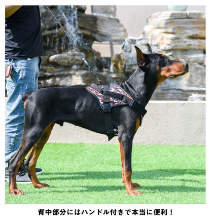パワーハーネス 犬用 ハーネス ハンドル付 ソフト しっかり固定 超小型犬 小型犬 飛び出し防止 大型犬 胴輪 簡単装着 ハンドルハーネス 反射テープ 衝撃吸収 大型犬 中型犬 小型犬 超大型犬 中型