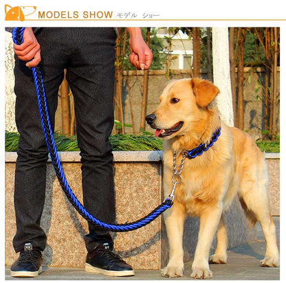 メガ割2025福袋-リードと首輪セット 犬 ドッグ リード 首輪 2点セット ドック用品 犬用 首輪 リード リードセッ837910