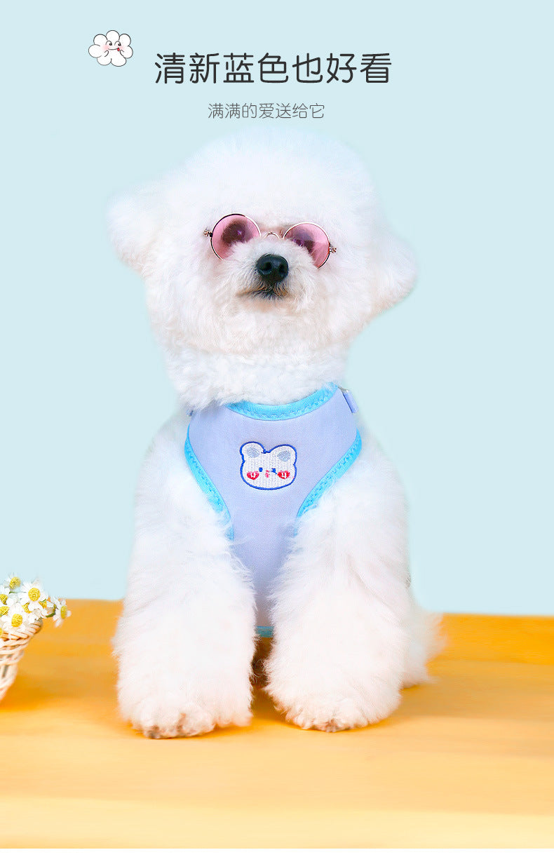 犬 ペット用品 猫用 犬用 おしゃれ お散歩 胴輪 103 犬用ハーネス ハーネス 2点セット リーシュ ペットハーネス 軽量 中型犬 小型犬 リード ネコ用ハーネス シンプル ハーネスリードセット