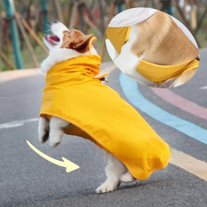 ペット用 レインコート ポンチョ 犬用合羽 カッパ 防水 防塵 梅雨対策 雨の日 お散歩 お出かけ 小型犬 中型犬 帽子付 通気 防水 耐久性 快適 防風