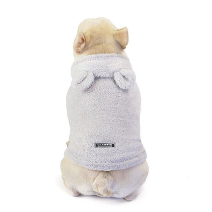 大人の魅力 犬服 ペットウェア 犬の服 厚手 パーカー ペット服 ドッグウェア ペット用品 可愛い 暖かい 秋冬春 裏ボア 防寒 モコモコ ふわふわ 散歩