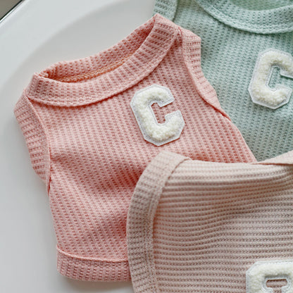 【新作犬猫服 登場】 犬服 ペット服 犬 洋服 2025春夏犬服ショートベスト