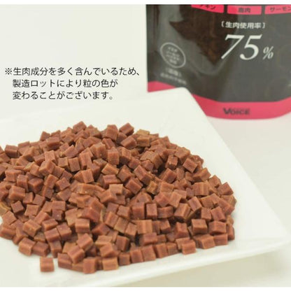 DOG s VOICE ドッグヴォイス シニア 65 8歳以上向け プレミアムドッグフード 400g セミモイスト ローストチキン＆鹿肉＆サーモン