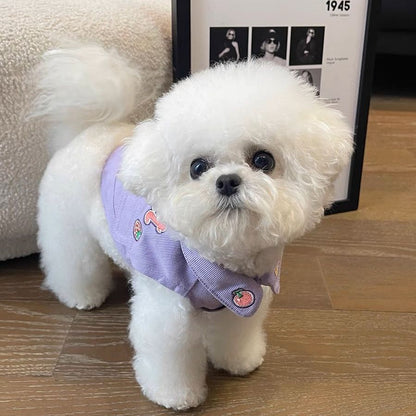 【6989人コレクション】ネットレッド犬服春秋タイプペット子犬テディ比熊雪納瑞小型犬デニム