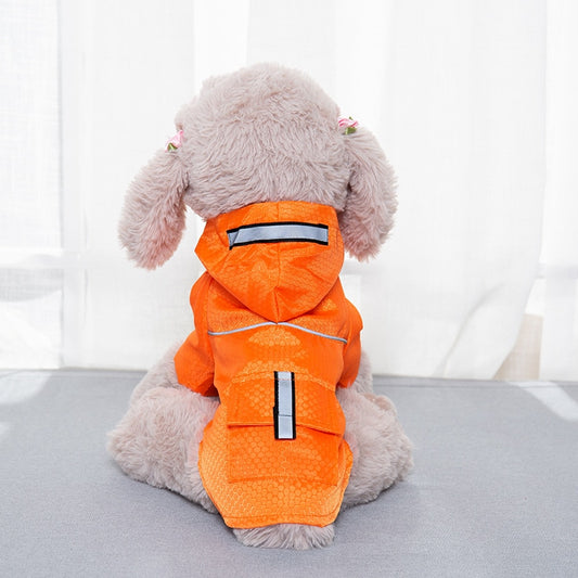 ドッグウェア 犬用 レインコート レインウェア ペット 犬の服 フード付き 犬服 雨具 ペット用品 雨の日 レインコート ワンちゃん 防水 散歩 お出かけ 梅雨対策