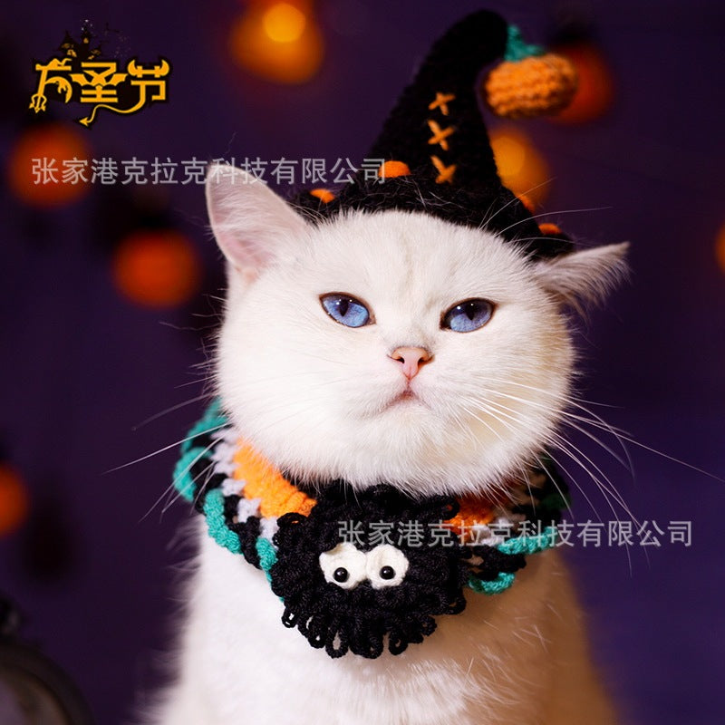 ねこ/犬用品 首輪マフラー サンタマフラー ハロウィンギフト プレゼント お祝い 大人気 着脱簡単 可愛い 散歩 旅行 撮影用 ペット服 記念撮影 INS tiktok かわいい ペット用品 ペット
