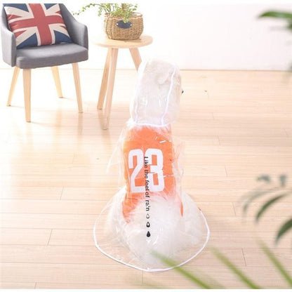 犬レインコート つなぎレインコート ペットウェア ペット服 薄手 犬用 ドッグウェア カッパ 大型犬 犬用ウェア 可愛い ペット用品