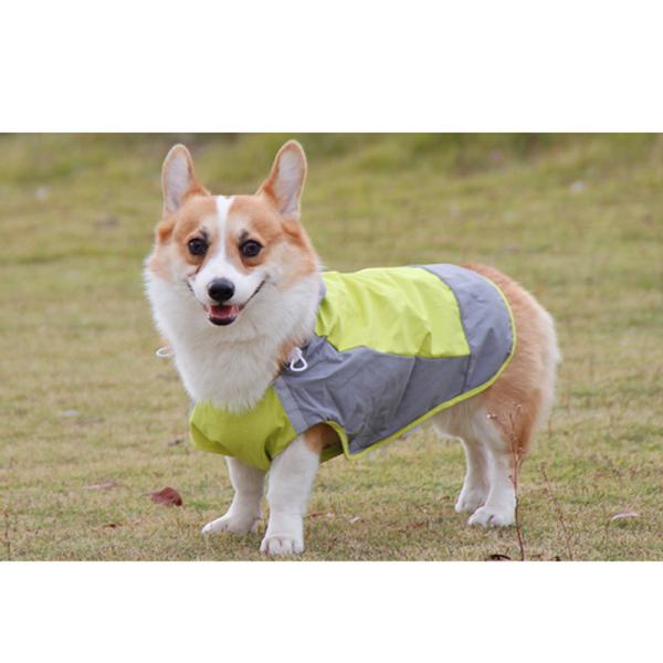 犬用 レインコート ポンチョ 中型犬 大型犬 ドッグウェア かわいい ペット 服 ウェア 雨具 防水