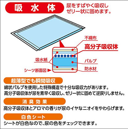ペティオ (Petio) エアセレブ アロマティック ペットシーツ レギュラー 100枚入