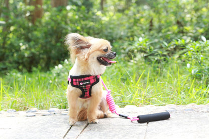 簡単装着 小型犬 胴輪 130 ペットハーネス 犬用ハーネス ハーネスリードセット おしゃれ リード 中型犬 お出かけ 犬用 猫用 シンプル 犬 ペット用品 軽量 リーシュ ネコ用ハーネス ハーネス