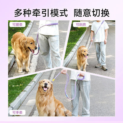 犬 リード ハーネス 紐 散歩紐 犬用デニムハーネス＆リード けん引ロープ ペット用品 s03