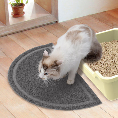 ペティオ (Petio) necoco ネココ 猫トイレマット グレー 猫用 レギュラー