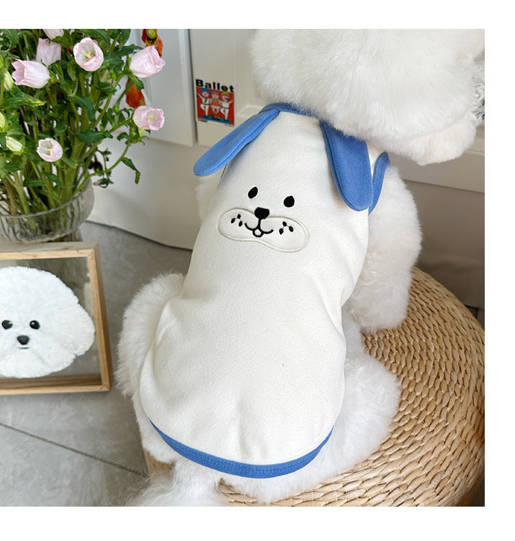 春夏新作 犬服 ペット服 犬 洋服 ペット 犬用品 小中型犬 25年新しいペットの犬の春と秋のベスト小型犬の子犬の服