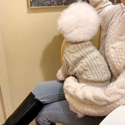 ペット服 犬の服 犬猫服 セーター テディ 小中型犬 服 快適 ペット用品 犬用品 暖か