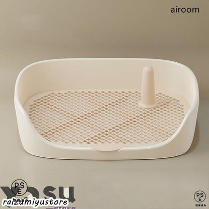 犬 トイレトレー 犬 トイレ ワイド 保護掃除が簡単 ペットトイレ トレーニングトイレ 新入庫 メッシュトレ メッシュトレー 犬トイレトレー 柱付き 訓練しやすい 飛び散