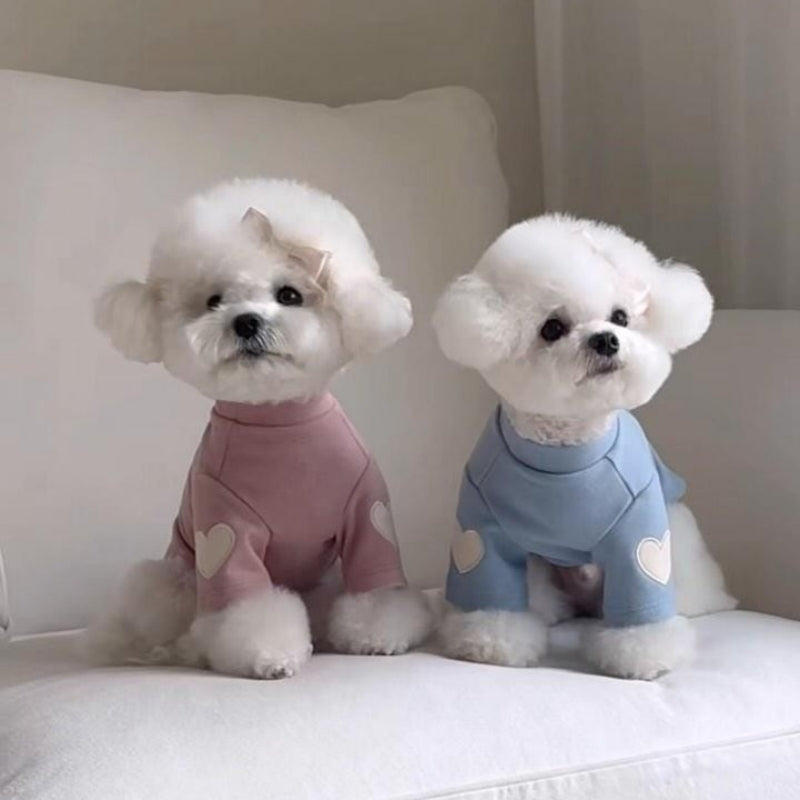 春夏新作 犬服 ペット服 犬 洋服 ペット 犬用品 小中型犬 春秋セーター犬猫ペット愛刺繍暖かい服