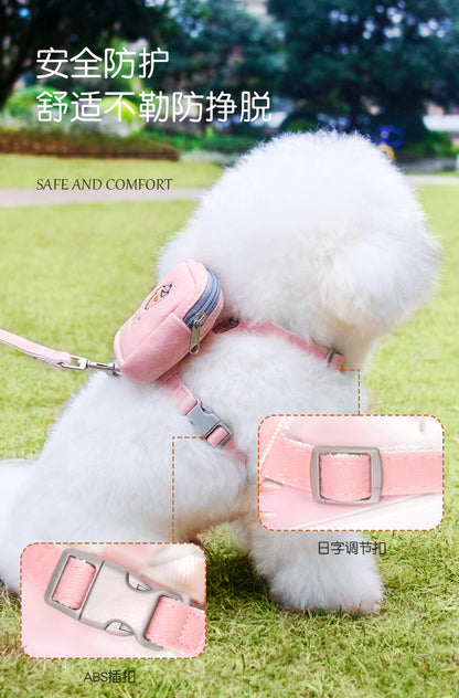お散歩 胴輪 ネコ用ハーネス 犬 簡単装着 犬用 犬用ハーネス ペット用品 ハーネスリードセット お出かけ 132 小型犬 おしゃれ ハーネス リーシュ ペットハーネス 軽量 リード シンプル 猫用