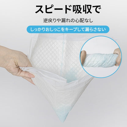 <a href="https://www.qoo10.jp/gmkt.inc/Search/brand.aspx?brandno=109151" target="_blank" class="title_brand" id="btn_brand" title="Honeycare">Honeycare</a>急速発送 ペットシーツ 中厚型 レギュラー 100枚 ワイド 50枚 スーパーワイド 25枚 トイレシーツ ペットシート 犬 猫 トイレ用品