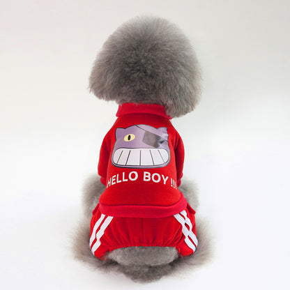 猫 犬 洋服 犬服 ペット服 大中小型犬 ペット用品 犬/猫用 犬の服 ペットウエア 小型犬 中型犬 通気 可愛い ドッグウェア トレーナー 犬 服 ワンピース サロペット ビションフリーゼ 犬猫服
