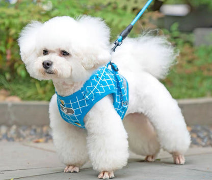 犬 XS ハーネス カラフル M おしゃれ S 小型犬 L 犬用ハーネス かわいい ワンタッチタイプ 着脱しやすい 胴輪 負担の少ない アウトドア 中型犬
