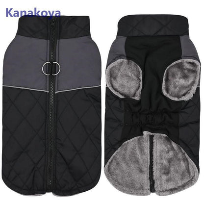 犬服 ペットウェア 秋 冬 中綿入り 裏ボア 裏起毛 保温 防寒対策 暖かい ドッグウェア 小型犬 中型犬 大型犬 愛犬 猫 旅行 お出掛け お散歩
