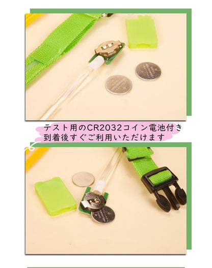 犬 首輪 光る LED キラキラ 光るバンド S/M/L 首バンド 夜間 散歩 夜 ペット リード ジョギング ウォーキング きらきらバンド 安全ライト 防止 点滅 ライト ins