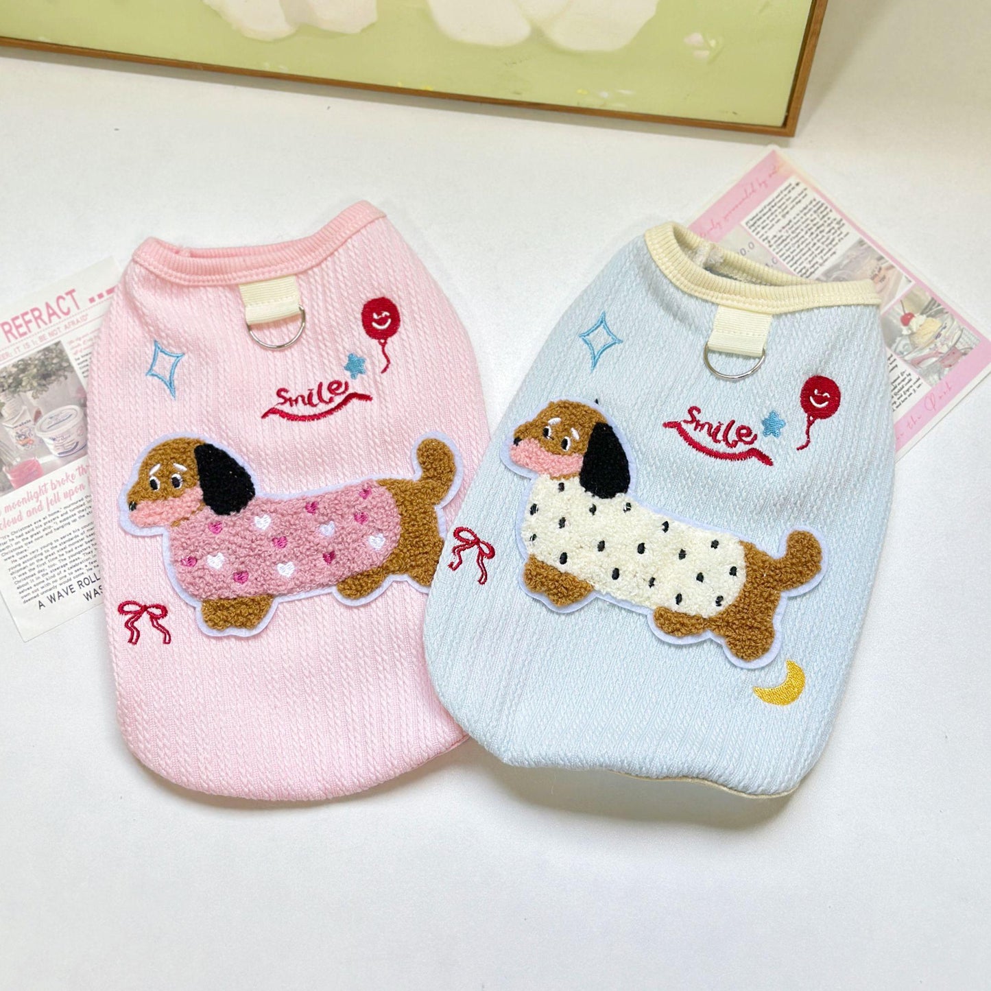[犬 服]犬 洋服 ins人気商品 犬服春夏新作かわいいベスト小型犬服