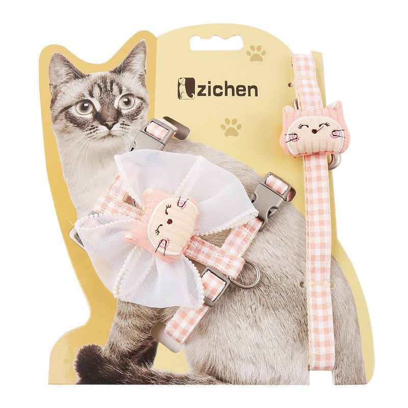 猫用 簡単装着 ペットハーネス リーシュ 軽量 お散歩 ハーネス ペット用品 お出かけ ネコ用ハーネス ハーネスリードセット 1 犬 小型犬 犬用 中型犬 おしゃれ リード 胴輪 犬用ハーネス シンプ
