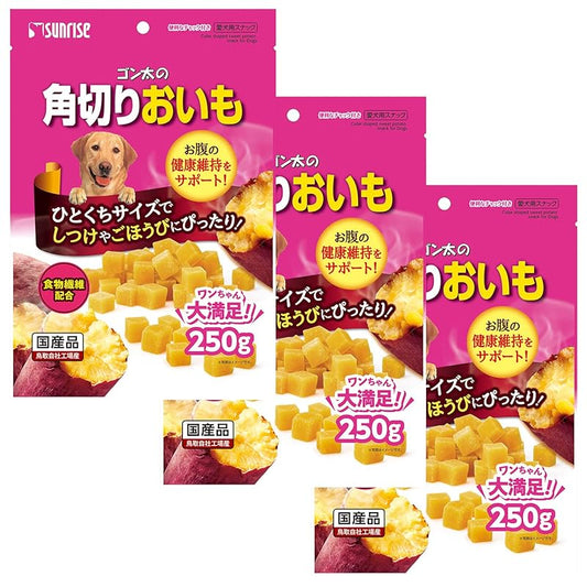 【即納】マルカン ゴン太の角切りおいも 250g×3個セット