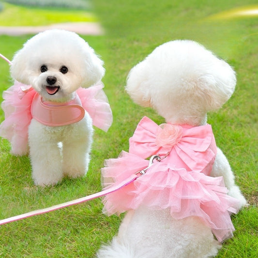 犬用ハーネス リード お散歩 お出かけ 犬用 中型犬 ネコ用ハーネス 小型犬 シンプル 57 リーシュ 2点セット 簡単装着 ペットハーネス 軽量 おしゃれ 犬 胴輪 猫用 ハーネス ペット用品 ハー